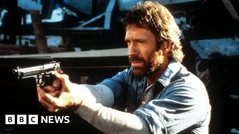 Chuck Norris six-time world karate champion