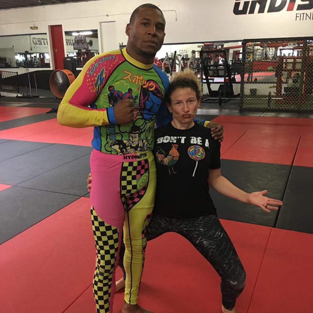 No-gi grappler demonstrating guard retention techniques in Brazilian Jiu Jitsu training
