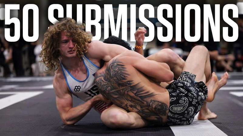 50 submissions from day one of the ADCC West Coast Trials 2026