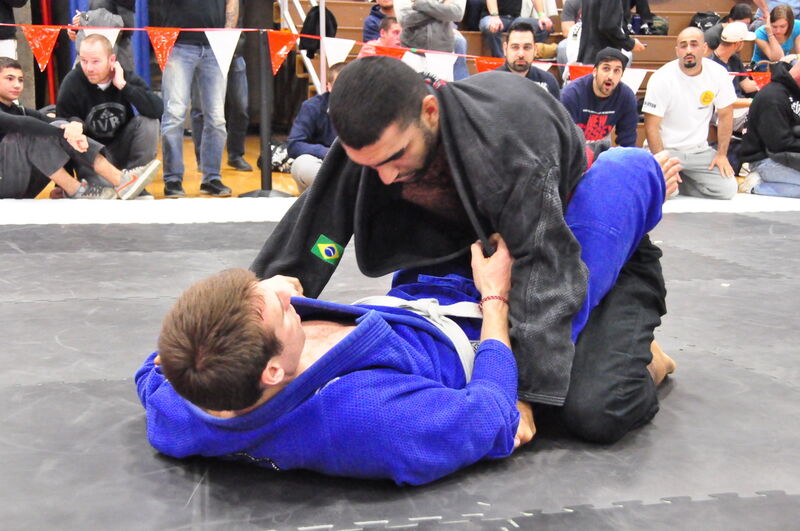 lockdown half guard no gi grappling control