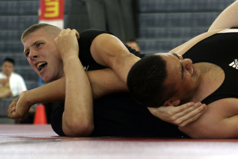 half guard sweep no gi grappling exchange