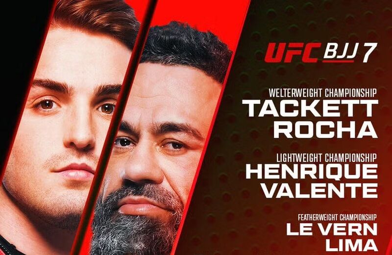 UFC BJJ 7 results April 2026 grappling action Las Vegas