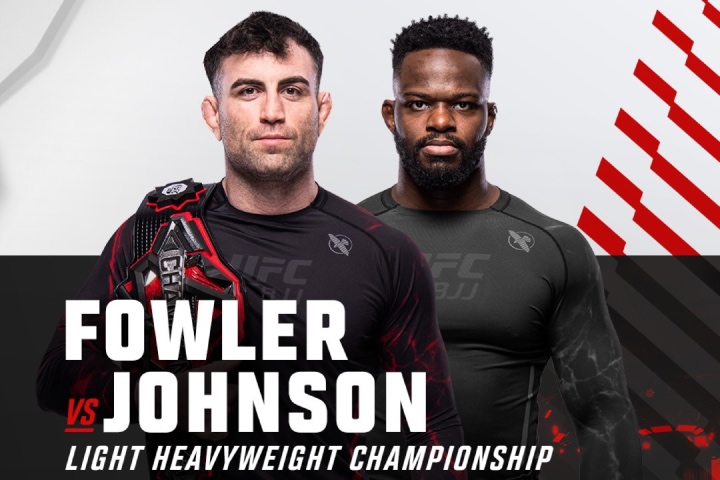 Mason Fowler Devhonte Johnson UFC BJJ 9 light heavyweight title no-gi