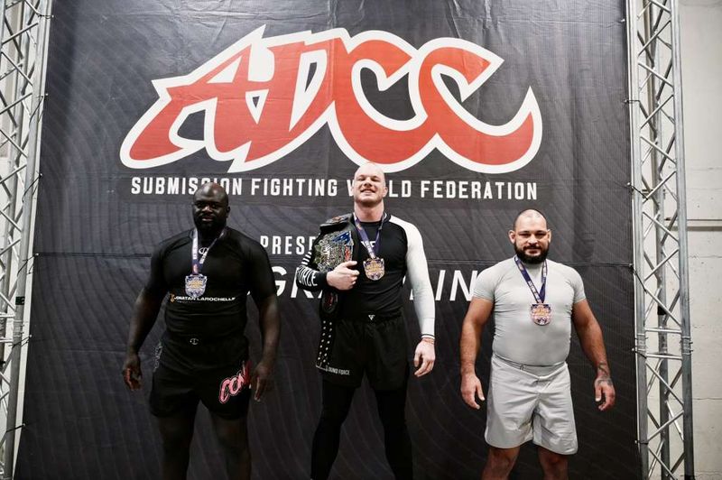 Elder Cruz ADCC -99kg West Coast Trials podium no-gi grappling