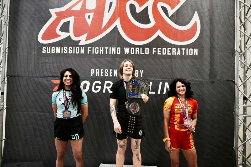 Sheliah Lindsey ADCC women's -55kg West Coast Trials champion no-gi