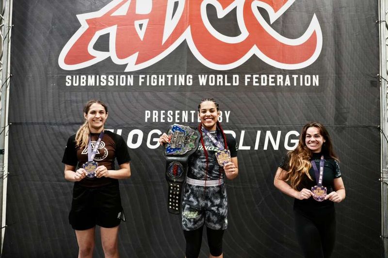 Sarah Galvao Atos ADCC women's -65kg West Coast Trials champion no-gi