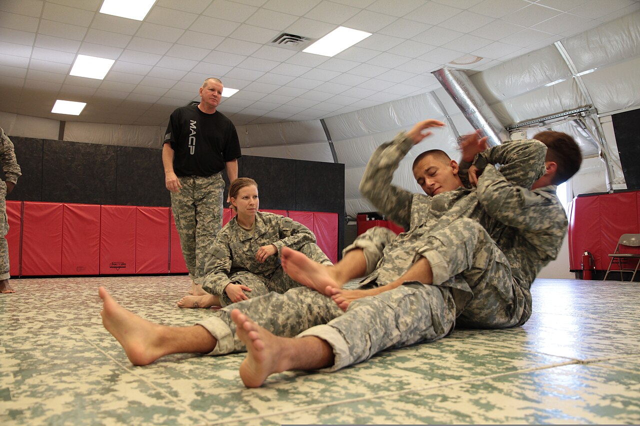 grappling submission training