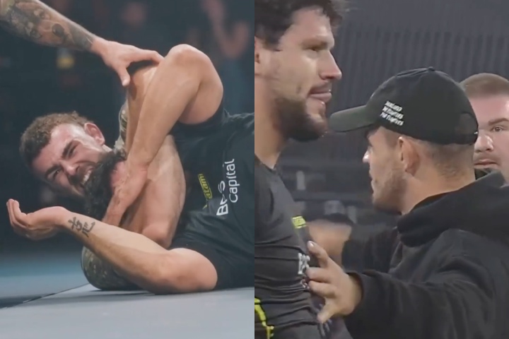 Luke Griffith rear naked choke Felipe Pena WNO 31 heavyweight title controversy