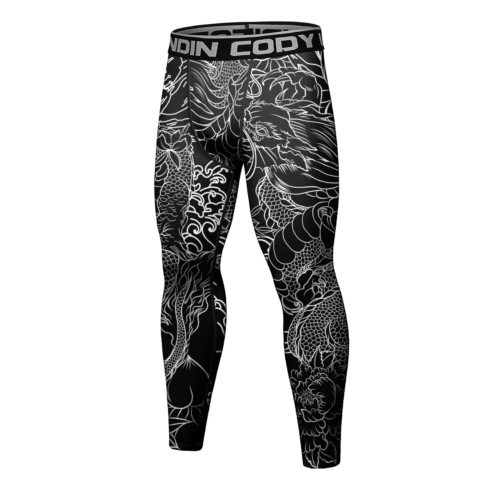 Irezumi grappling spats | Compression pants for BJJ, MMA & no - gi training - BJJ OUTLET