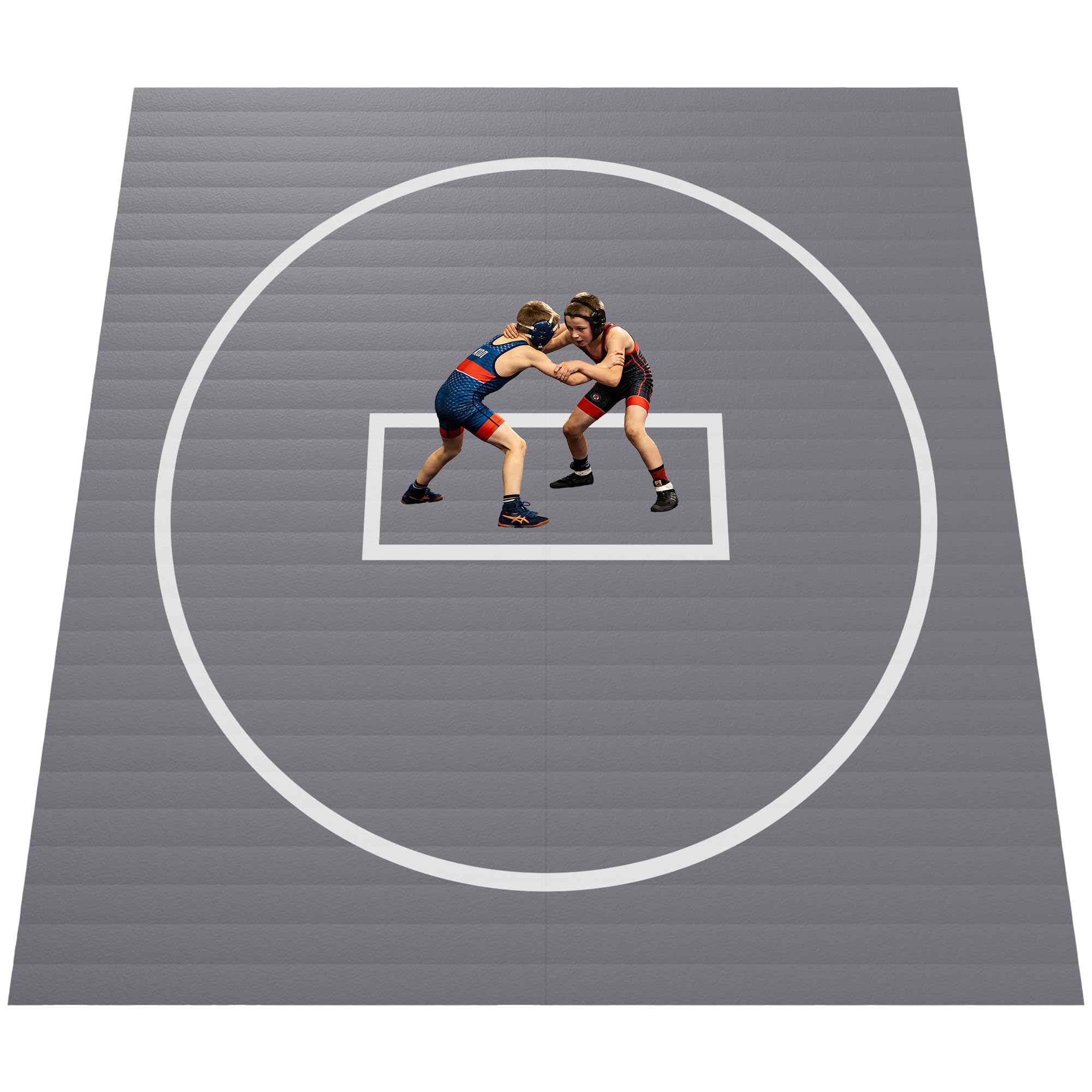 GianToucan Wrestling Mat for Home, 10' x 10' / 8' x 8'/ 5' x 10' Grappling Mat for BJJ, MMA, Jiu Jitsu, Judo, Gym, Roll-Up...