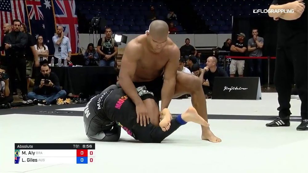 ADCC absolute division heel hook from top saddle position no-gi