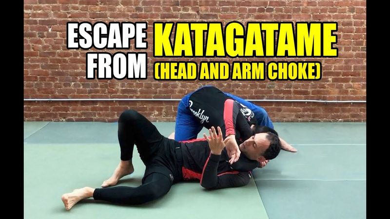 Escaping the arm triangle choke and kata gatame in no-gi