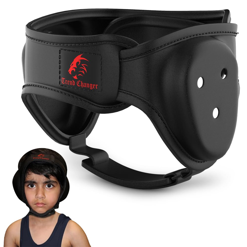 Trend Changer Wrestling Headgear for Kids, Adults Adjustable for BJJ, Grappling, Kickboxing, MMA, Sparring, Training, Jiu ...
