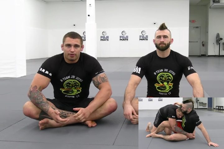 Body lock pass bjj demonstration at B-Team Jiu Jitsu no gi