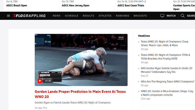 r/bjj - Flograppling spoils their main event on main page... I mean why ?