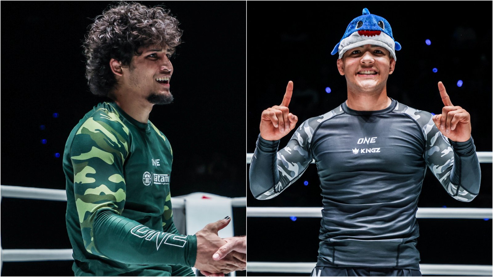 Fabricio Andrey Diogo Baby Shark Reis ONE Championship submission grappling featherweight