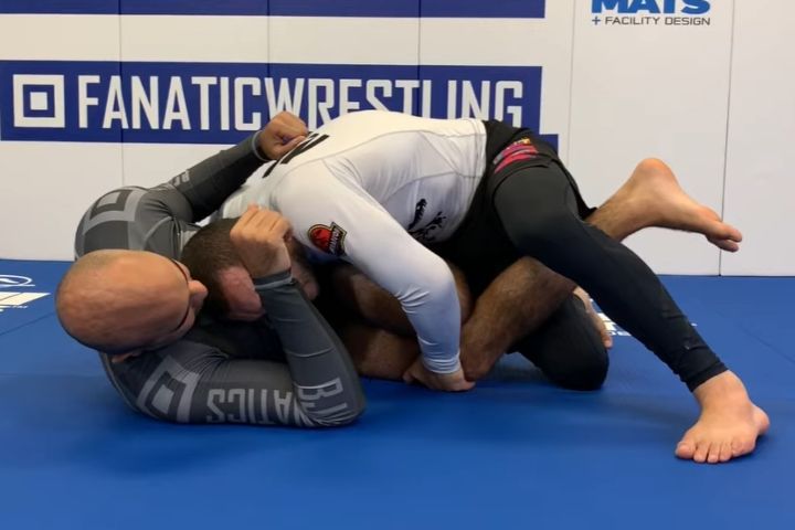 Lachlan Giles half guard pass no-gi position from competition training