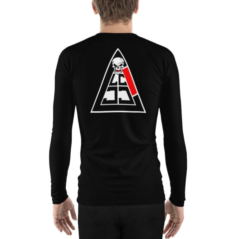 BJJ Rashguard Guillotine Submission Grappling Rash Guard Jiu Jitsu Training Shirt