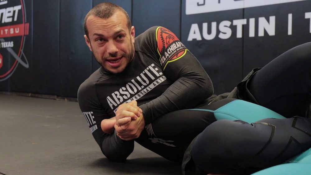 Heel hook from ashi garami no-gi BJJ tutorial breakdown