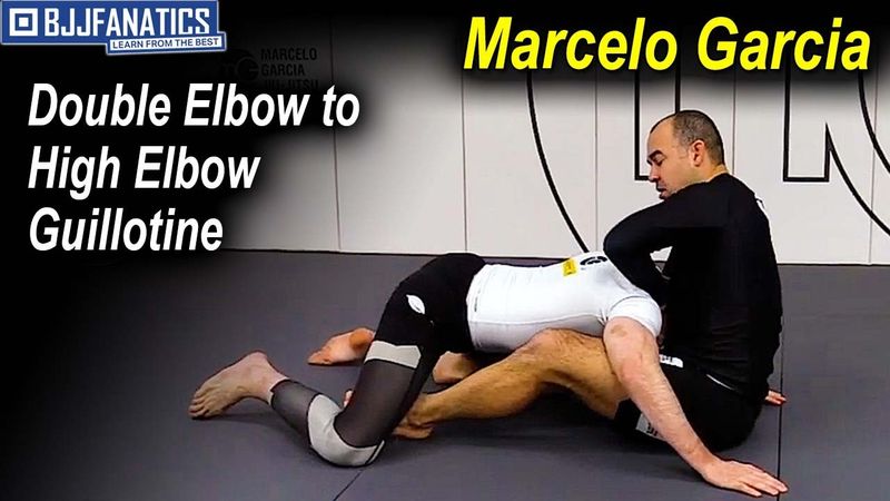 High elbow guillotine choke demonstrated by Marcelo Garcia