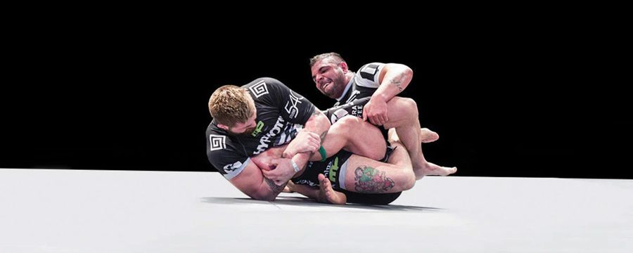 Inside heel hook from a leg entanglement in no-gi