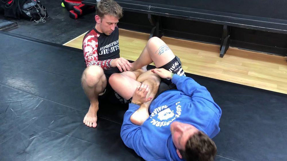 Inside heel hook breakdown from saddle position no-gi BJJ