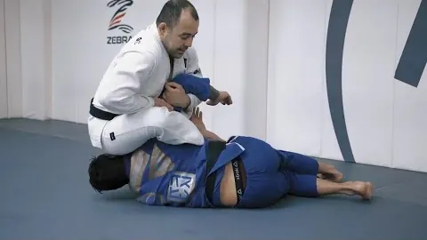 Marcelo Garcia teaching the north south choke at MGJJ in no-gi