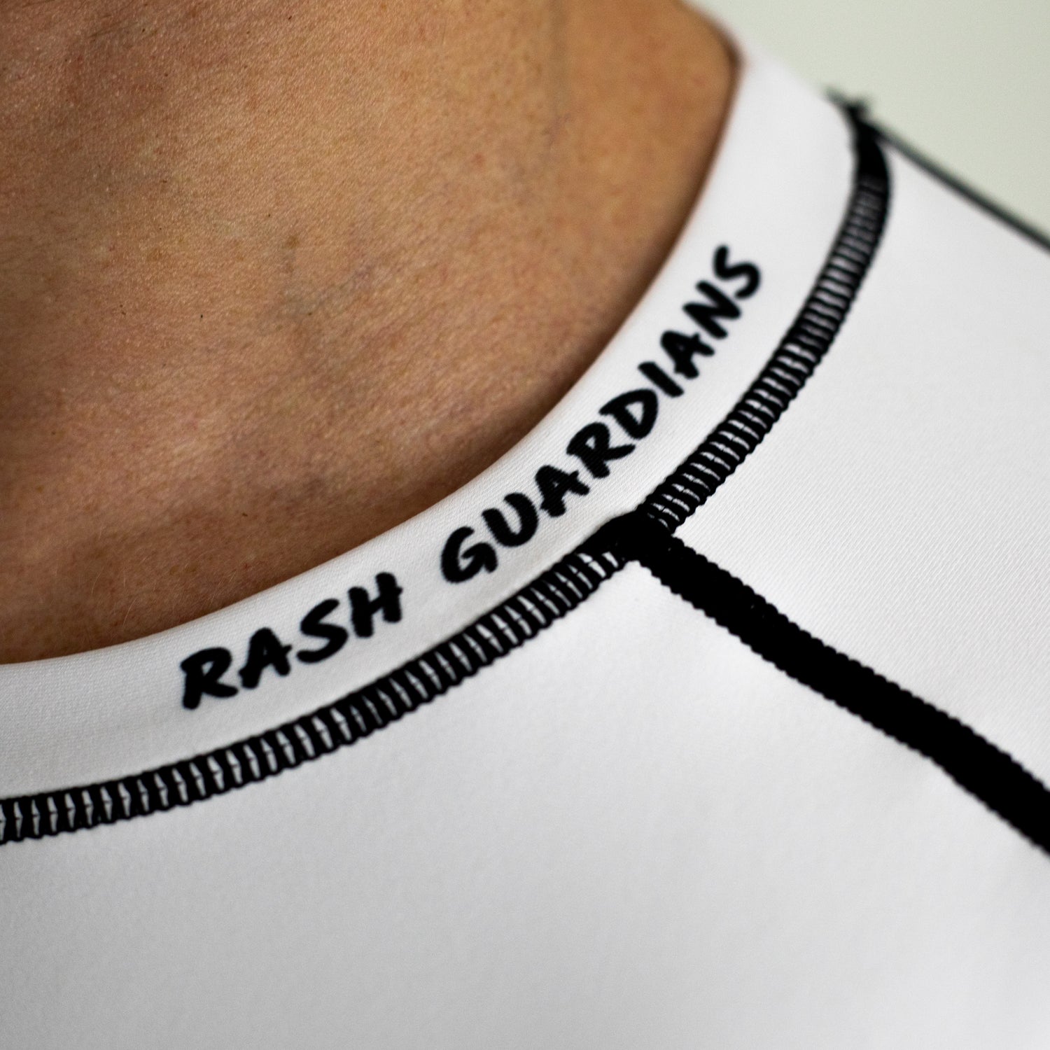 rashguard sleeve closeup