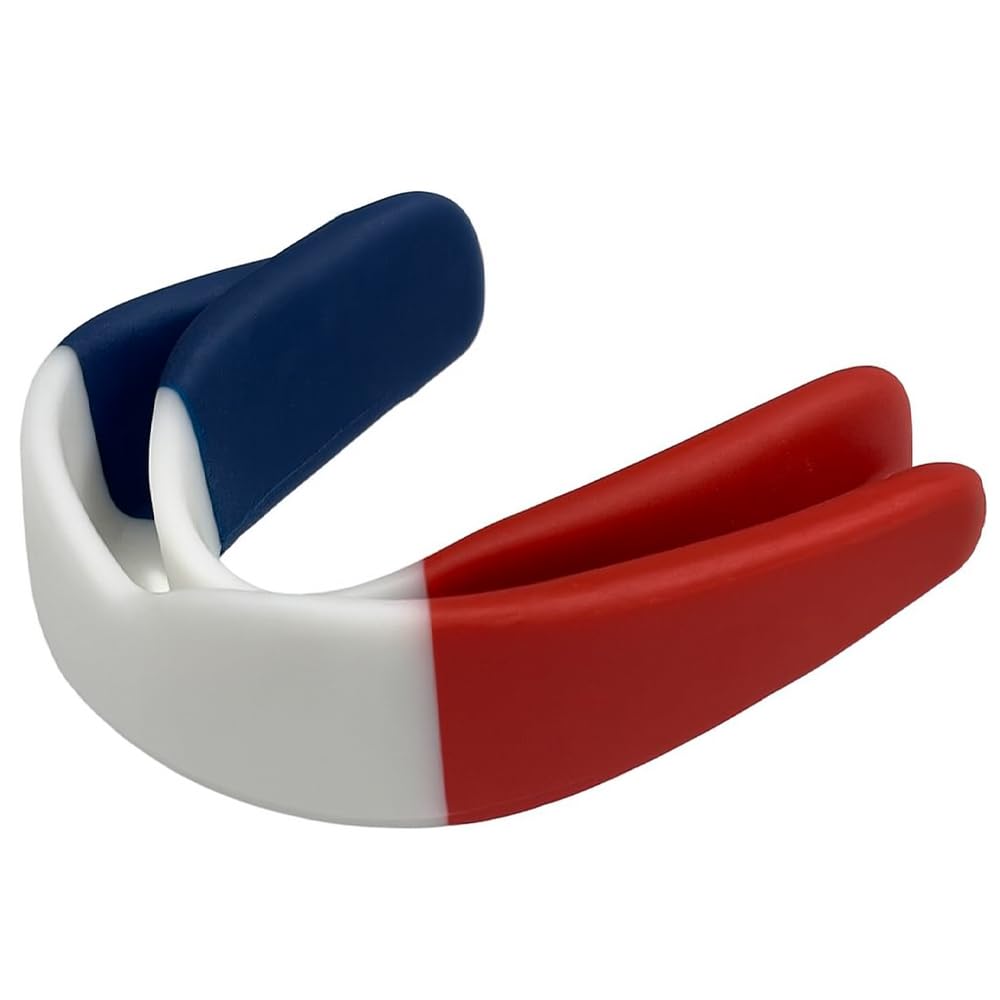 Custom Fit Sports Mouthguard Boil and Bite Mouth Guard for Boxing, MMA & More, Easy Mold, Adjustable Length, Includes Sto