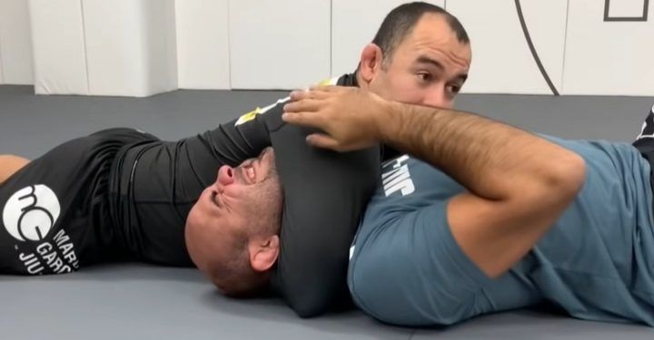 Marcelo Garcia drilling the north south choke for no gi