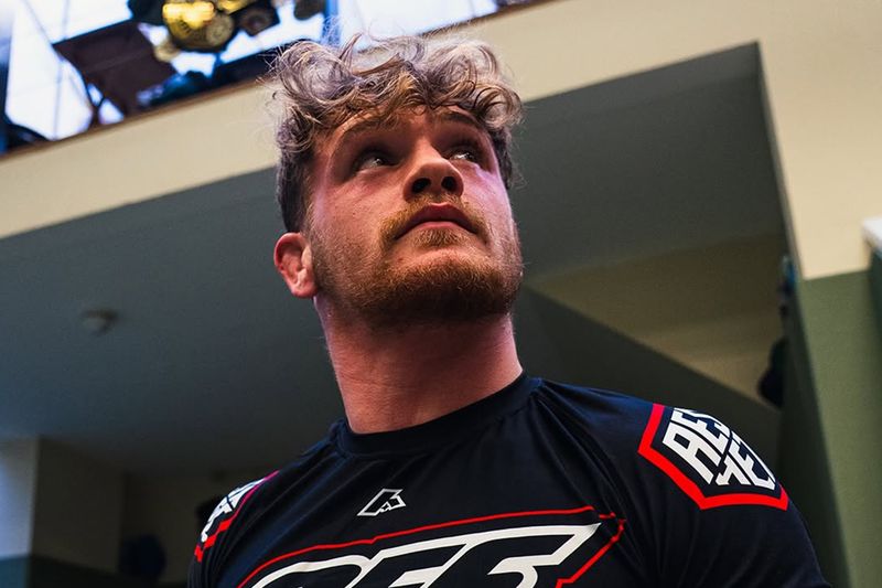 Owen Jones walks out for his ONE Championship no-gi grappling debut
