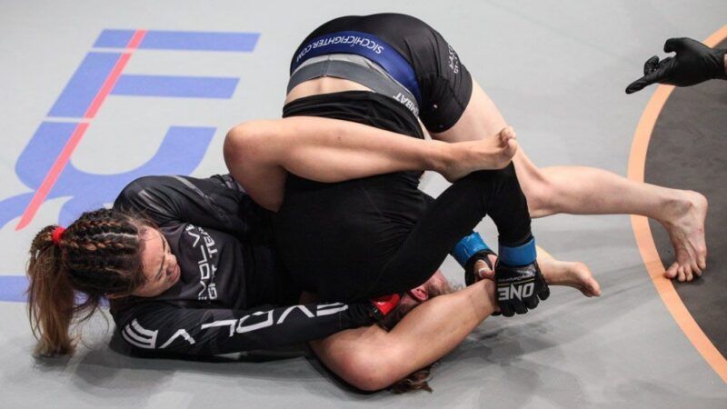 Peruvian necktie finish ONE Championship no-gi grappling