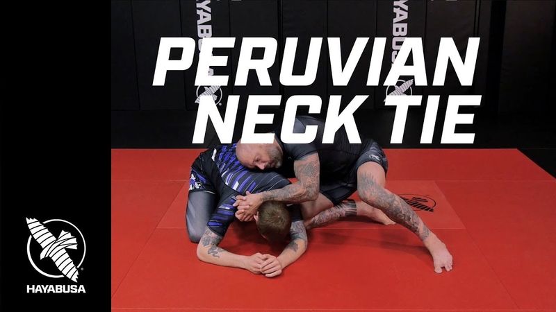 peruvian necktie setup no-gi front headlock grip