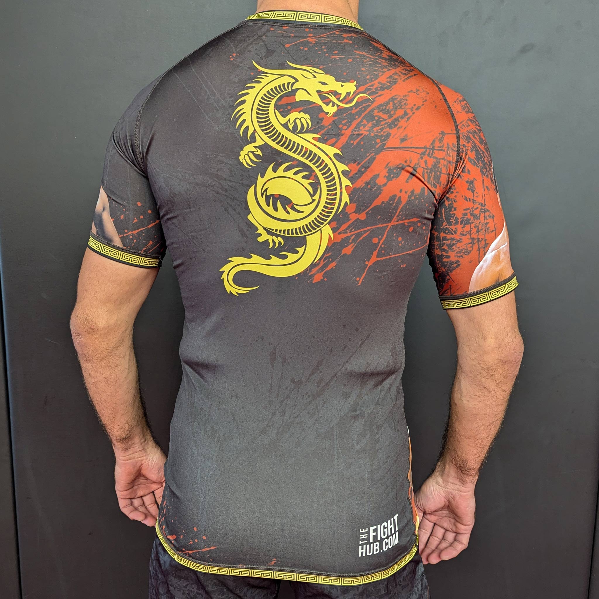 Bloodsport BJJ Rashguard – The Kumite Short‑Sleeve Training Shirt - The Fight Hub