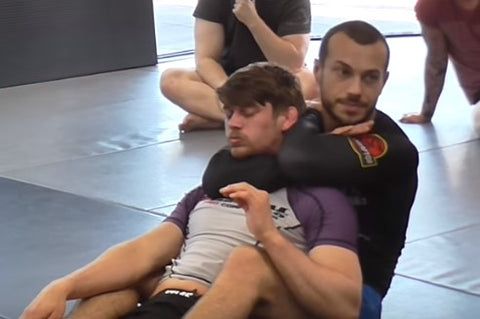 Rear naked choke no gi finish mechanics chest expansion squeeze
