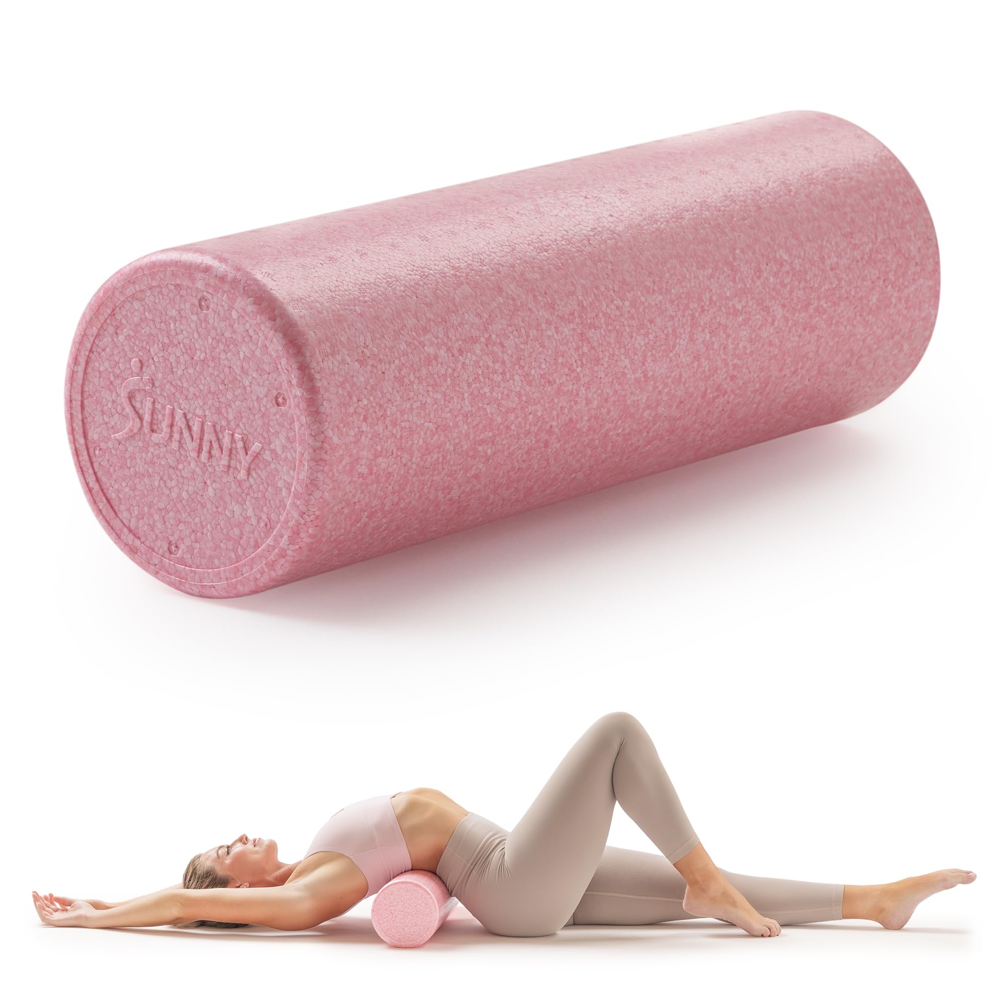 Sunny Health & Fitness High-Density Foam Roller 12