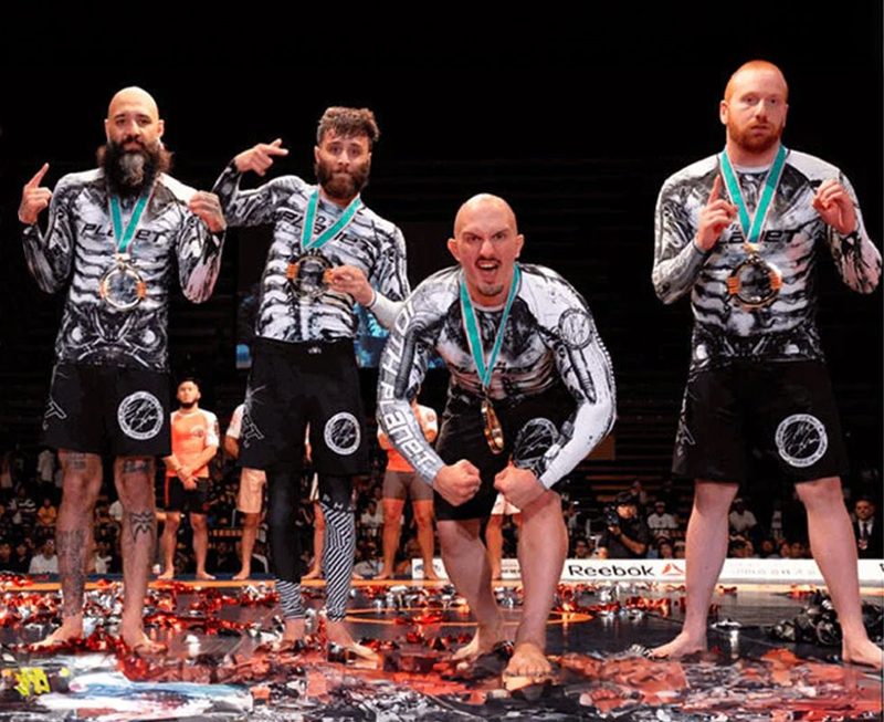 10th Planet competitors, the no-gi team built around the twister submission
