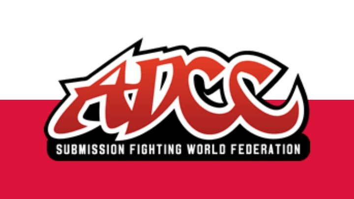 ADCC 2026 no-gi grappling World Championship banner for Tauron Arena Krakow Poland