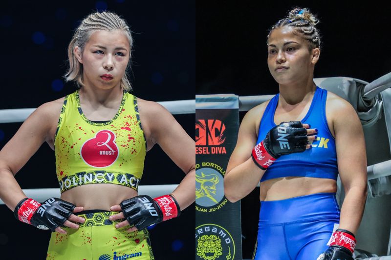 Ayaka Miura vs Victoria Souza ONE Championship no-gi grappling americana specialist