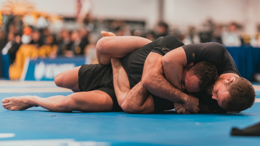 back control position in no-gi grappling competition