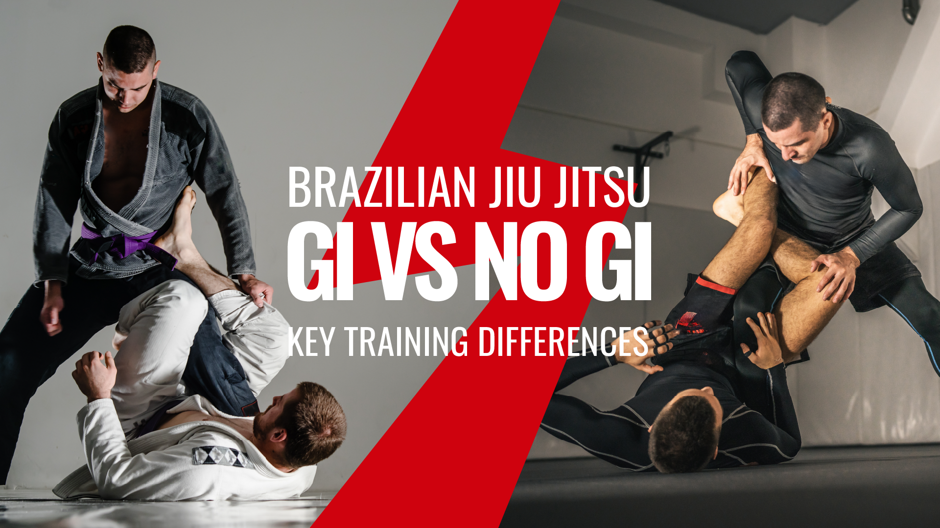 Brazilian Jiu Jitsu Gi vs No Gi: 10 Key Training Differences