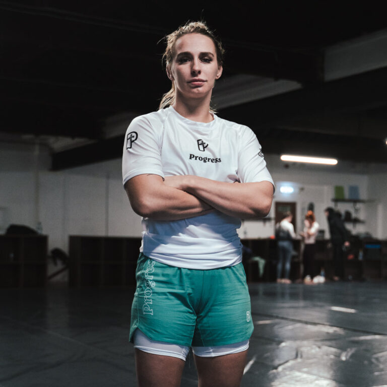 Progress Ffion Davies ADCC Rashguard - White