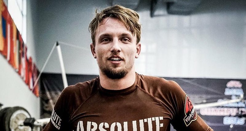 Craig Jones, a no-gi heel hook grappler, at a competition