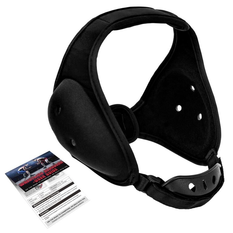 Trymaker Wrestling Headgear, Youth Wrestling Head Gear with Chin Cup | Two Size, Sorf Ear Guard, Sandwich Layer Design, Light