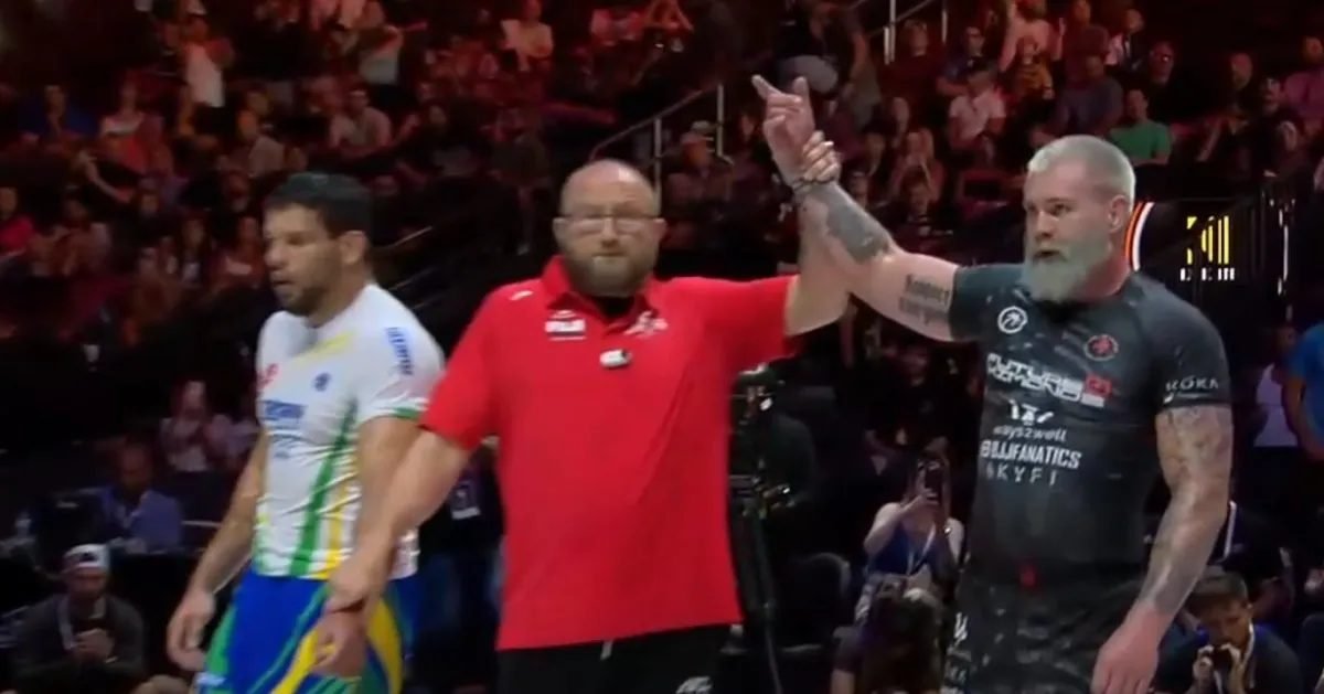 Gordon Ryan after winning a no-gi grappling superfight at ADCC 2024