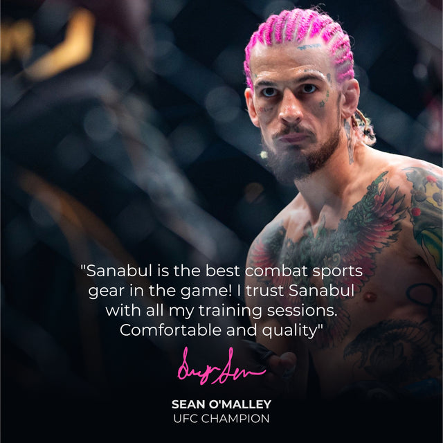 Sean Omalley suga sean o'malley ufc fighter wearing mma gloves