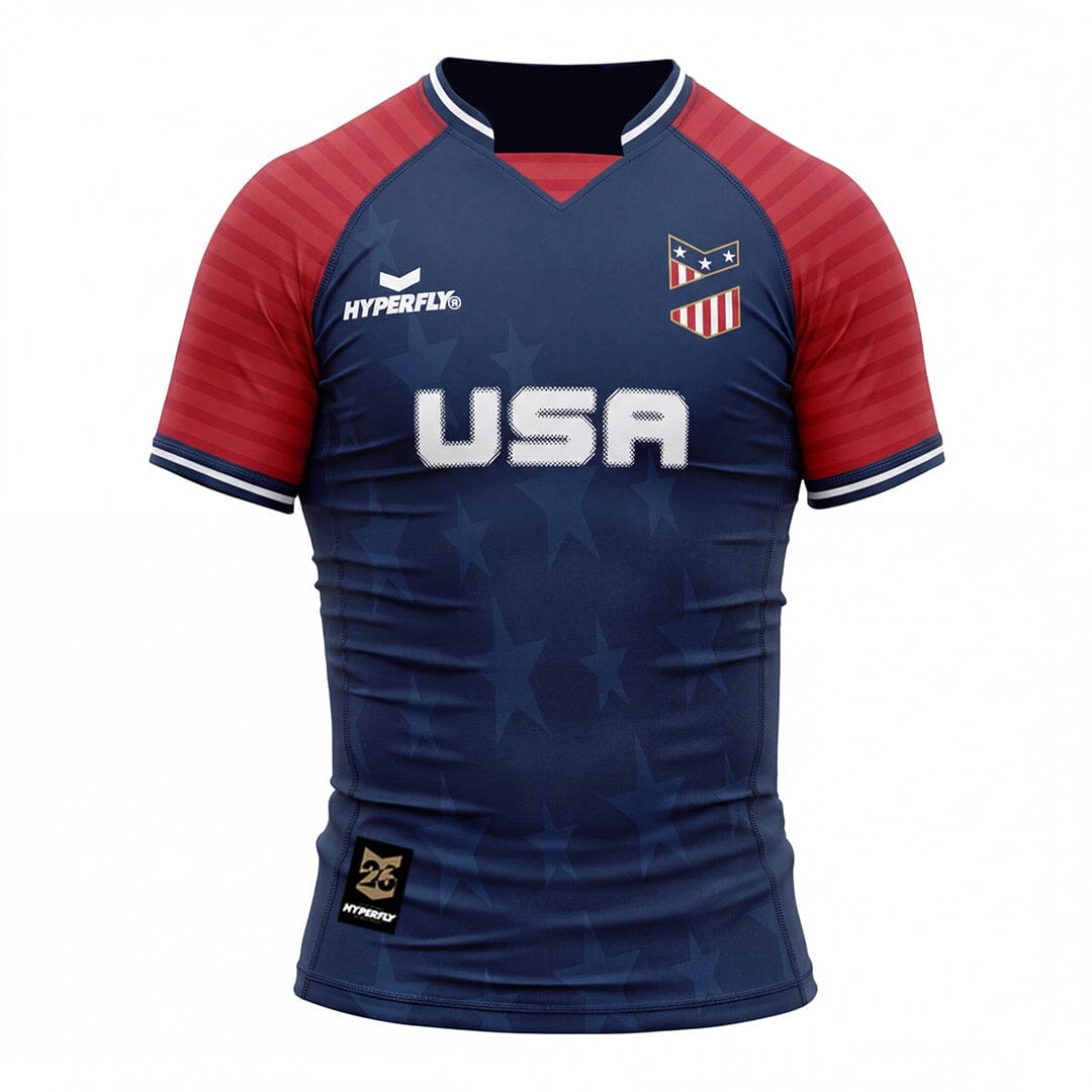 Hyperfly USA World Cup 2026 no-gi rashguard Copa collection soccer-inspired design