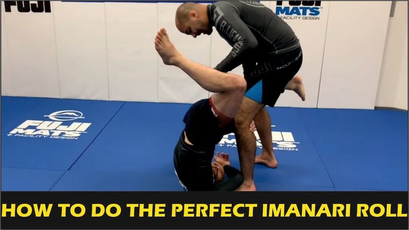 Masakazu Imanari teaches the imanari roll tutorial BJJ no-gi instruction