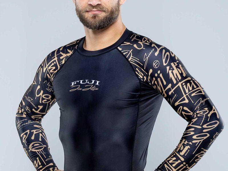 Fuji Sports long sleeve rashguard under $50 built heavier for cold mats