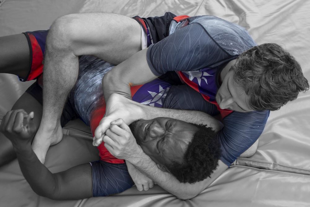 Taiwan Theme Grappling Rashguard - Short Sleeve